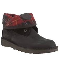 Bottes à carreaux KICKERS Kick Hi Fold (taille 3)