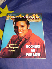 Rock and Folk n°202 nov 83 rockers au paradis morrison presley..leppard  genesis