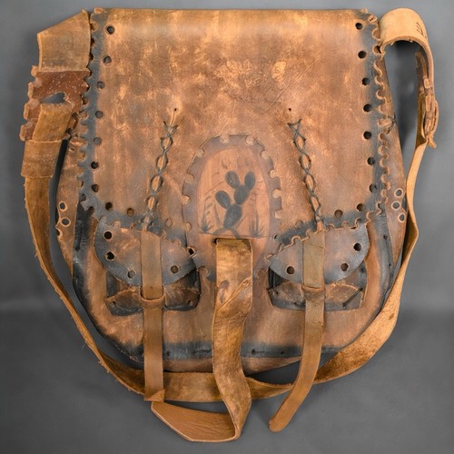 Sacoche cuir artisanal avec - en,