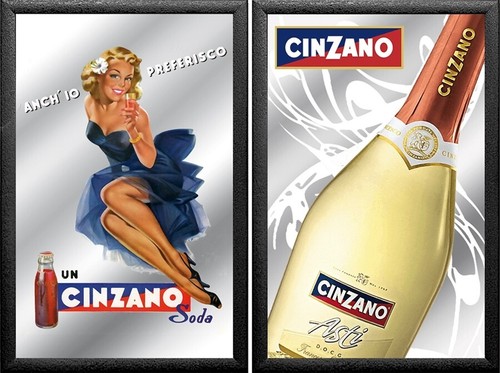 Set miroirs cinzano - miroirs,
