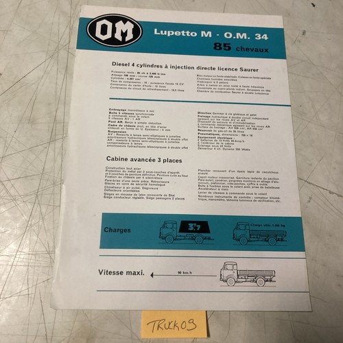 Lupetto o m - o.m, 85cv