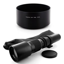 500mm Zoom Tele Lens + Hood