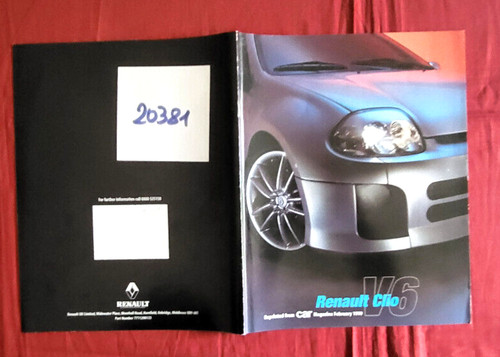20381 renault clio v6 - ,
