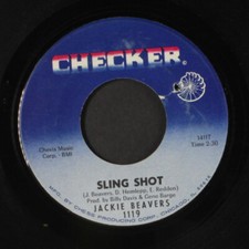 Jackie Castors : Sling Shot / I Want Somebody Checker 7 " Simple 45 RPM