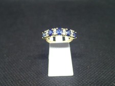 Bague en or jaune 750/ème de