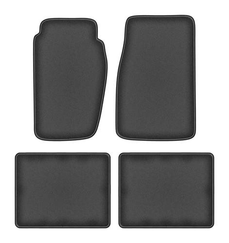 Jeu tapis velours graphite - de,