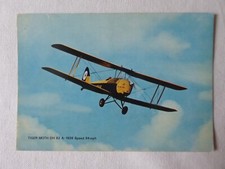 CARTE POSTALE AVIATION POSTCARD DE HAVILLAND DH.92 TIGER MOTH
