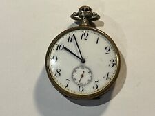 Montre Gousset argent Revers Femme mouvement Bloqué (199-13/P5)