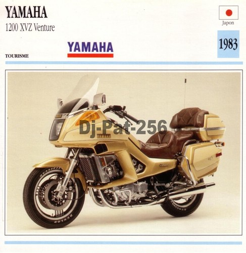 Fiche moto yamaha xvz 1200 - yamaha,