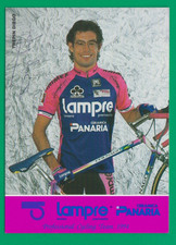 CYCLISME carte cycliste TREPIN DIEGO équipe LAMPRE ceramica PANARIA  signée