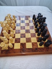 Royal Jeu D'échec En Bois 36×36cm