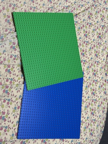 Lego plaque 32x32 bleue - 32x32,