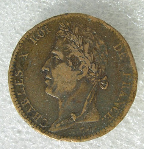 Charles centimes 1827 h - charles,