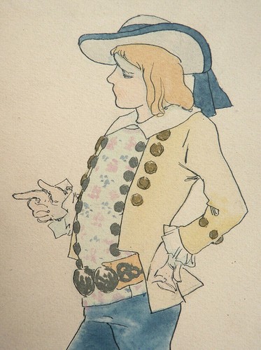Dessin projet costume - projet,