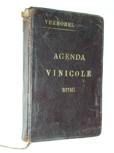 Vermorel agenda vinicole - v.,