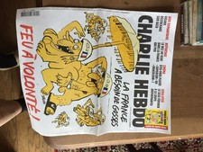 JOURNAL BD CHARLIE HEBDO 1724 france a besoin de gosses feu a volonte couv salch