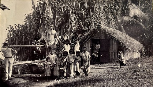 Tahiti papeete circa 1900 - tahiti,