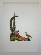 Chaussures Bally pour homme Roger Bezombes vers 1960 Lithographie Originale