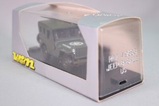 LG497 VEREM  V9608 Voiture Militaire 1/43 1:43 Jeep bachee US 12843 vert kaki