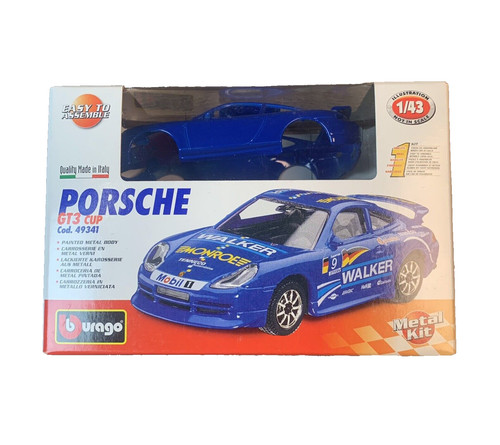 Bburago metal kit - kit, porsche