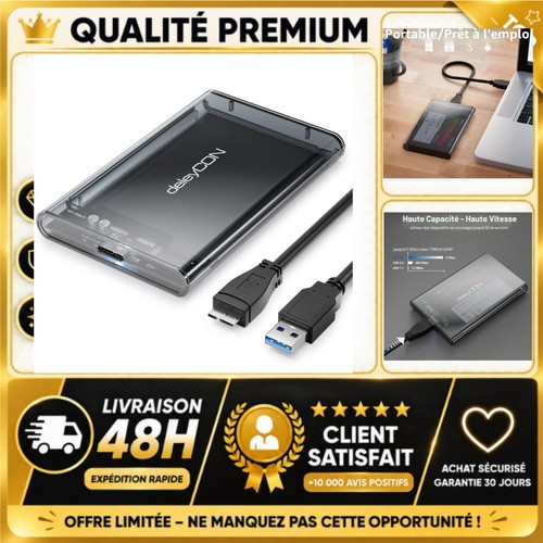 Boîtier externe ssd - boîtier, sata