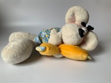 Peluche Diddl couché sur son