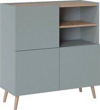 Commode Scandi Haute 100x42x105cm Couleur Au Choix