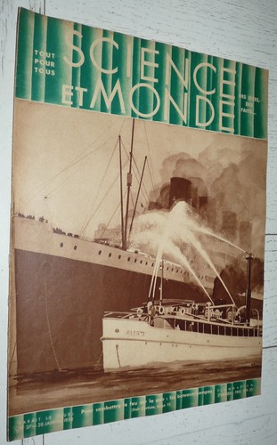 Science monde 37 1932 - &,