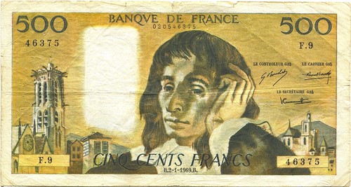 France billet 500 francs - france,,
