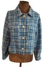 Très Belle Veste Bleu Boutons