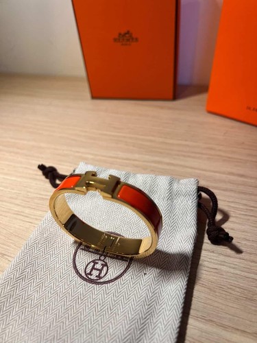 Bracelet hermès clic orange - hermès, h