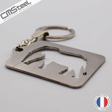 Porte clés éléphant en Inox