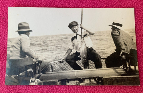 Nautical rppc postcard - nautical,