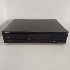 Philips CD605 Compact Disc Player TESTED Bitstream Conversion RC5 Phones CD