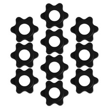  10 pièces colliers Spinlock haltère standard écrou hexagonal écrou de tige