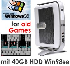 Petit Ordinateur Wyse V90 RS-232 Parallèle LPT 40GB HDD Windows 98 V345g