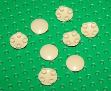 Lego Tan Round dish 2x2 ref