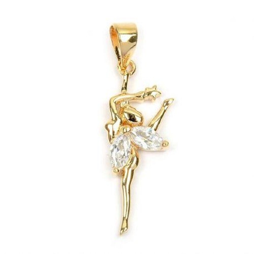 Pendentif danseuse serti - pendentif, "danseuse