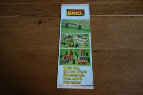 Feuillet jouet brio train - de,