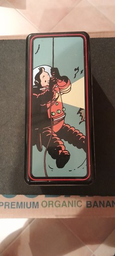 Boite tintin biscuit - tintin, delacre