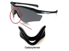 Galaxy Nez Tampons Caoutchouc Kits Pour Oakley M2 Frame Lunettes de Soleil Noir