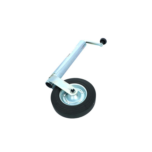 Roue jockey 200x50mm tube - 200x50mm,