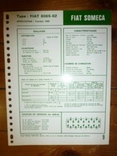 8065-02 - Fiche Technique Fiat Someca