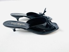 Mules à mini talons en cuir