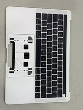 Clavier topcase QWERTY TCHEQUE MacBook Pro 13" ARGENTE A1989 ( 2018 /2019)
