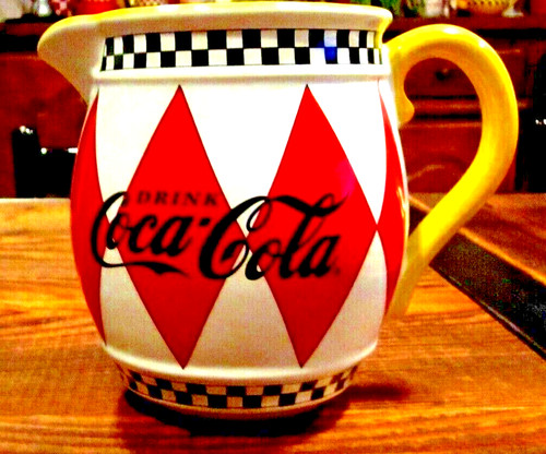 Beau pichet publicitaire coca - publicitaire,