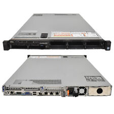 Serveur rack Dell PowerEdge R630 2x E5-2660 V3 32Go RAM DDR4 8x 2,5" H330 1x PSU