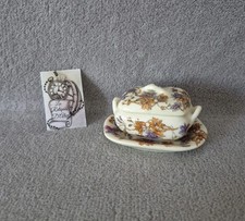 Soupière miniature porcelaine art édition hachette