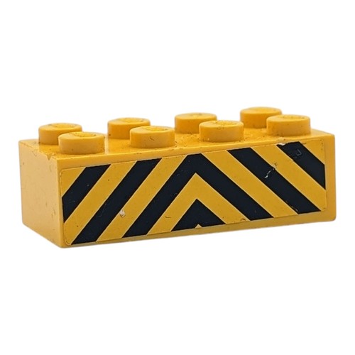 Lego yellow black brick - lego,