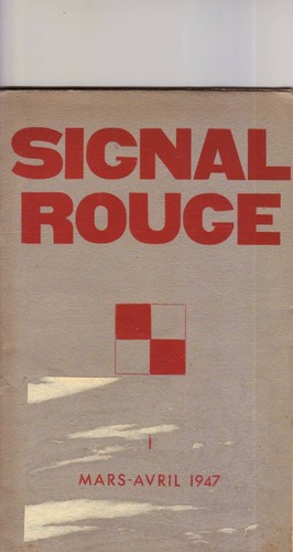 Signal rouge mars - signal, mars-avril